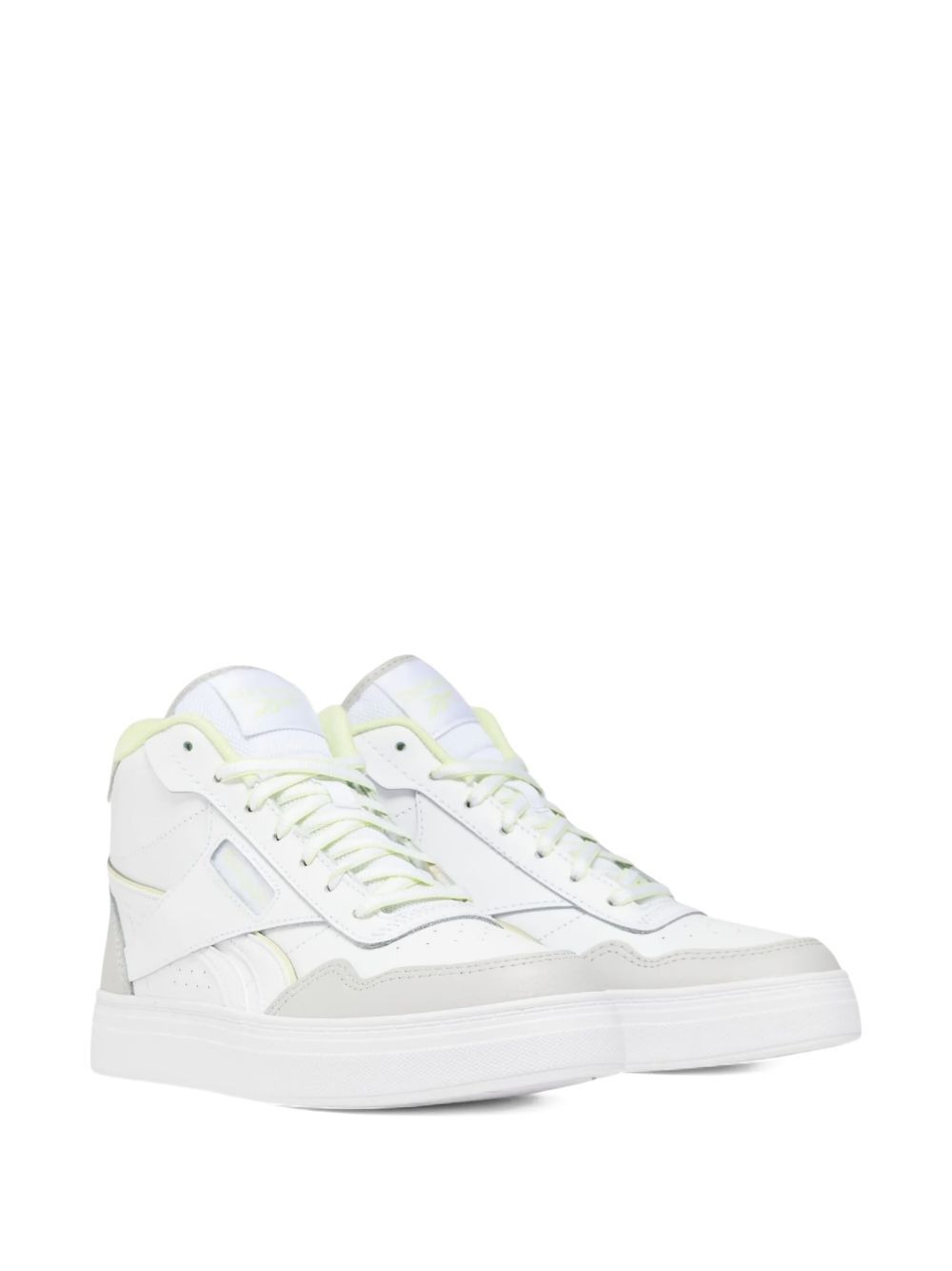 Court Advance Bold  "Footwear White/Steely Fog/Citron Glow" sneakers - 2