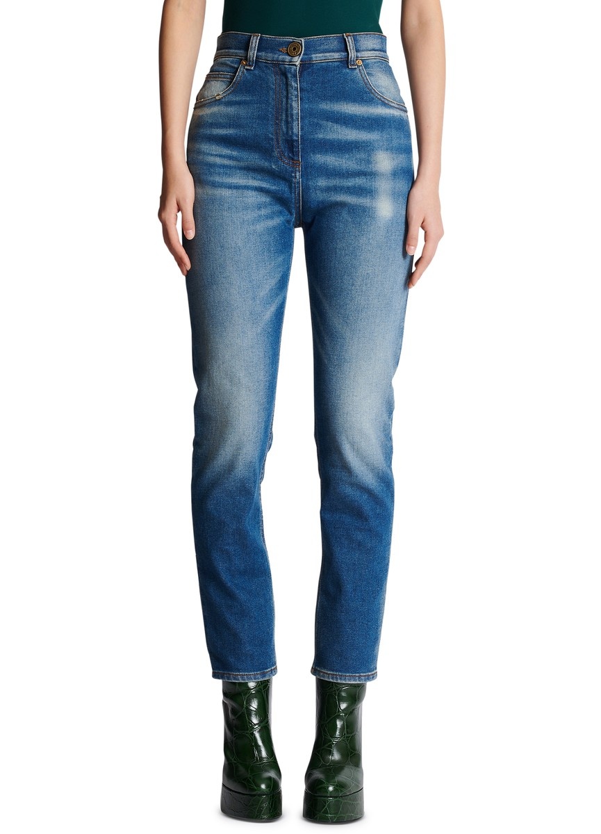 Denim slim jeans - 2