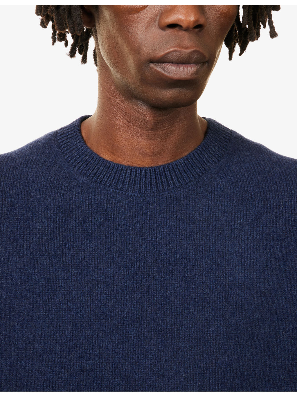 Simple Crewneck Cashmere Jumper - 5