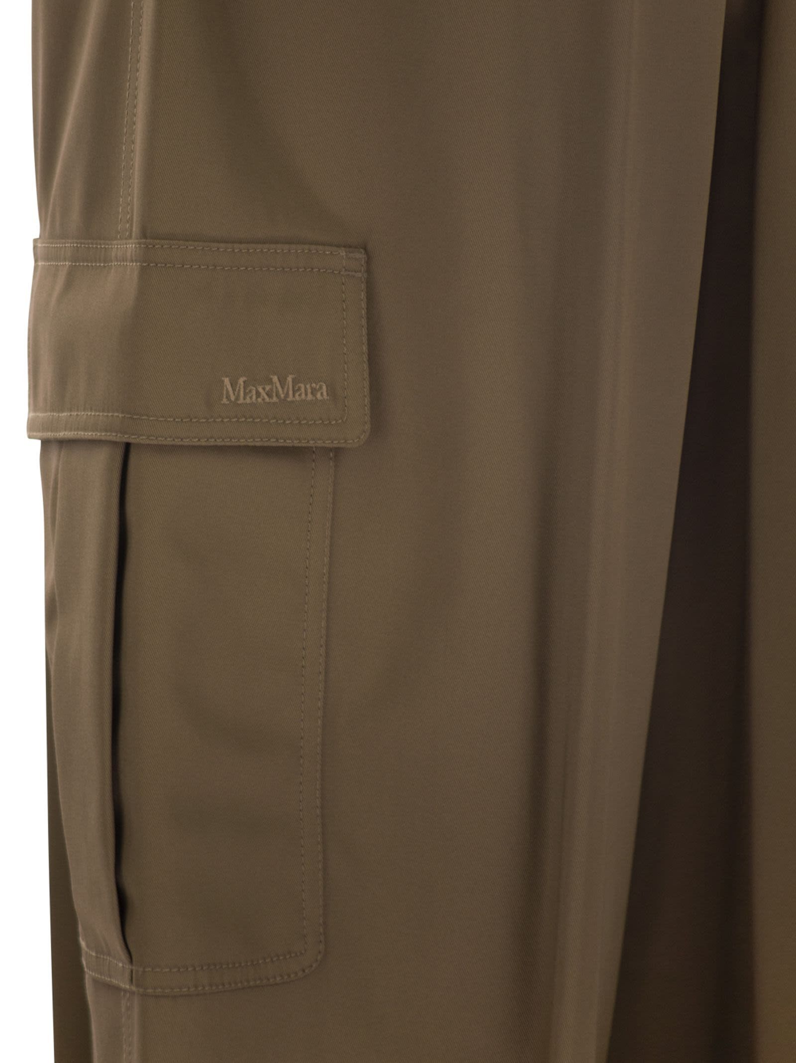 Maxmara Women Glauco - Cotton Baggy Trousers - 4