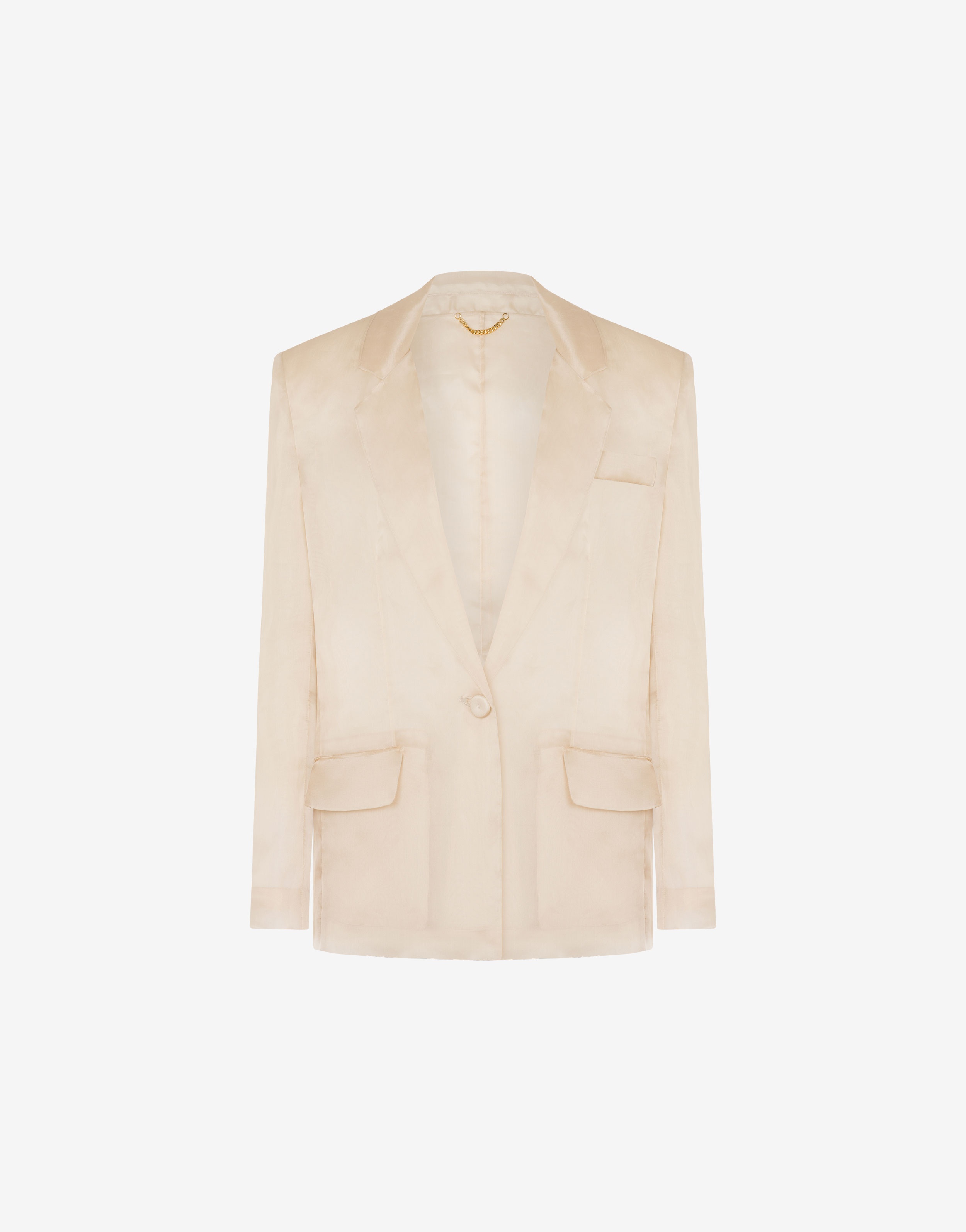 SILK ORGANZA JACKET - 1