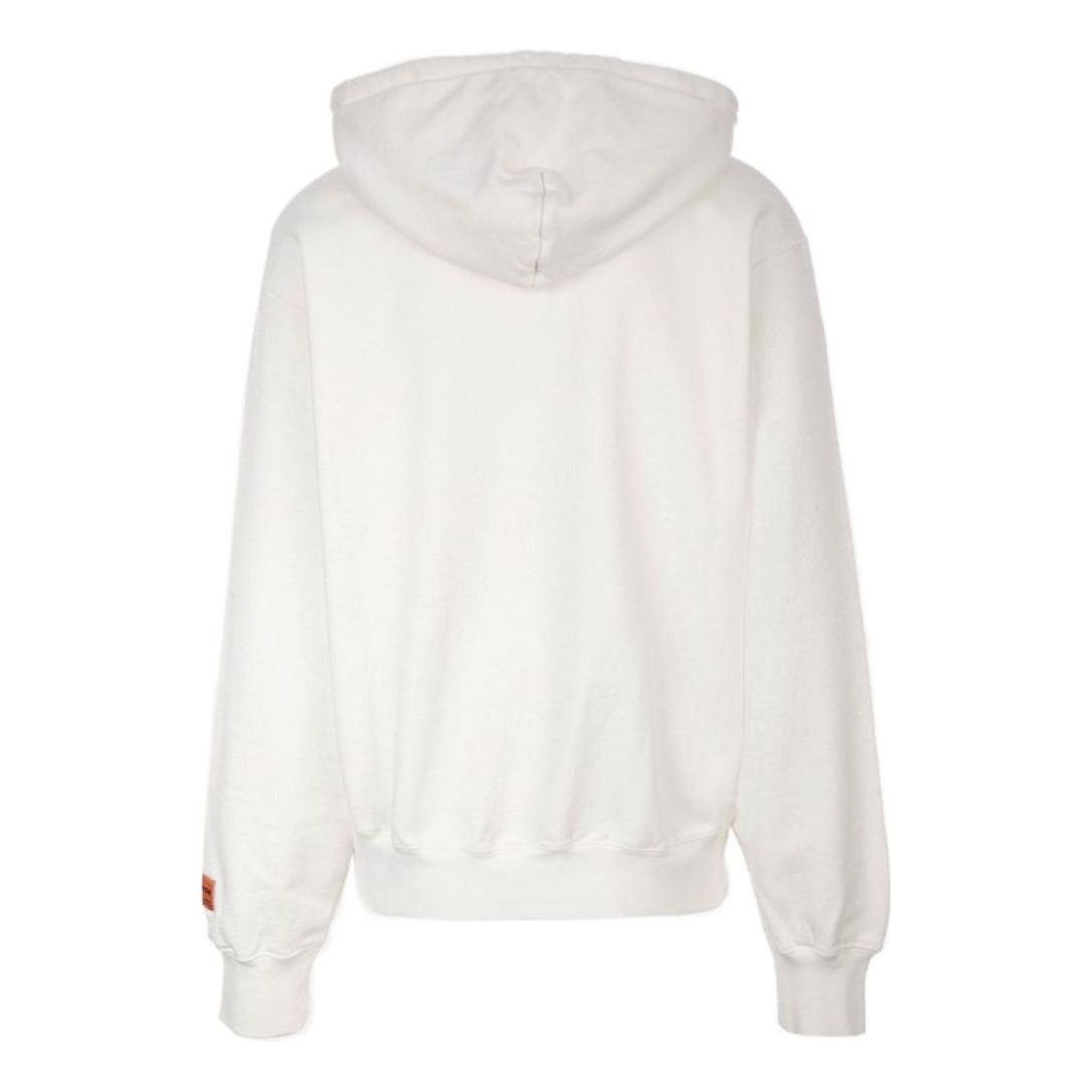 HERON PRESTON NF Heron BW Hoodie 'White Black' HMBB024C99JER0030110 - 2