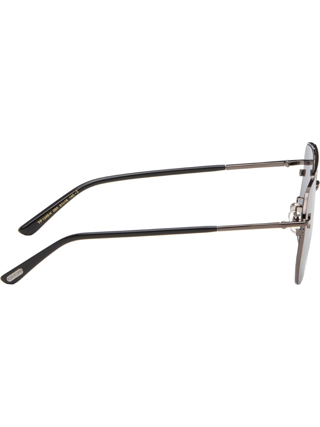 Gunmetal Aviator Sunglasses - 2