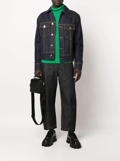 Lanvin button-fastening denim jacket outlook