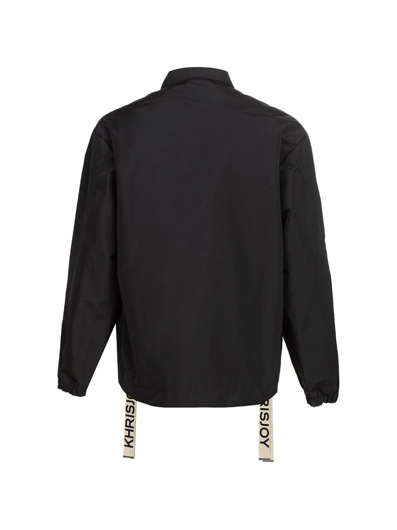 Khrisjoy Coach tie detail shirt jacket outlook