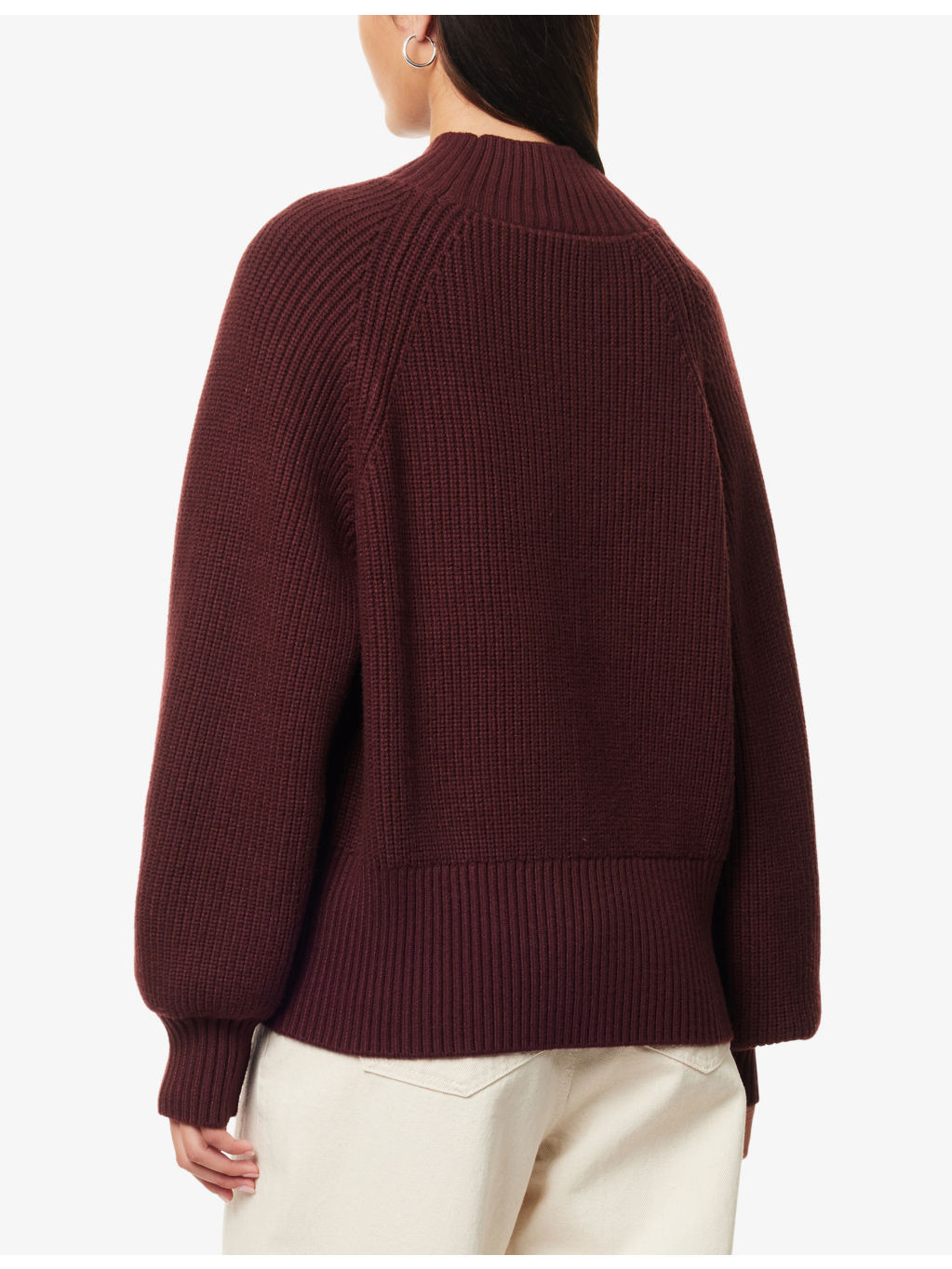 Martina High-Neck Knitted Jumper - 4