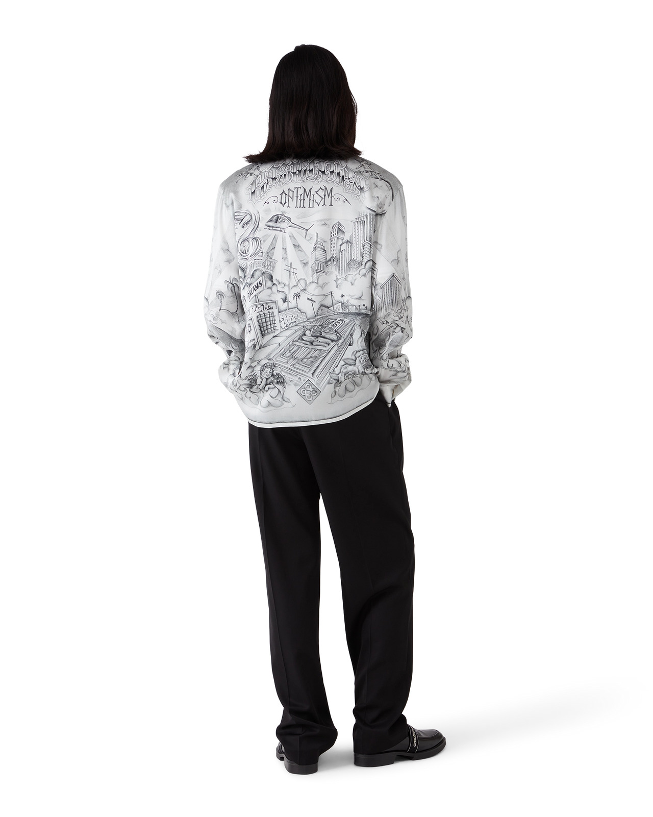 Tattoo Silk Shirt | Casablanca Paris - 7