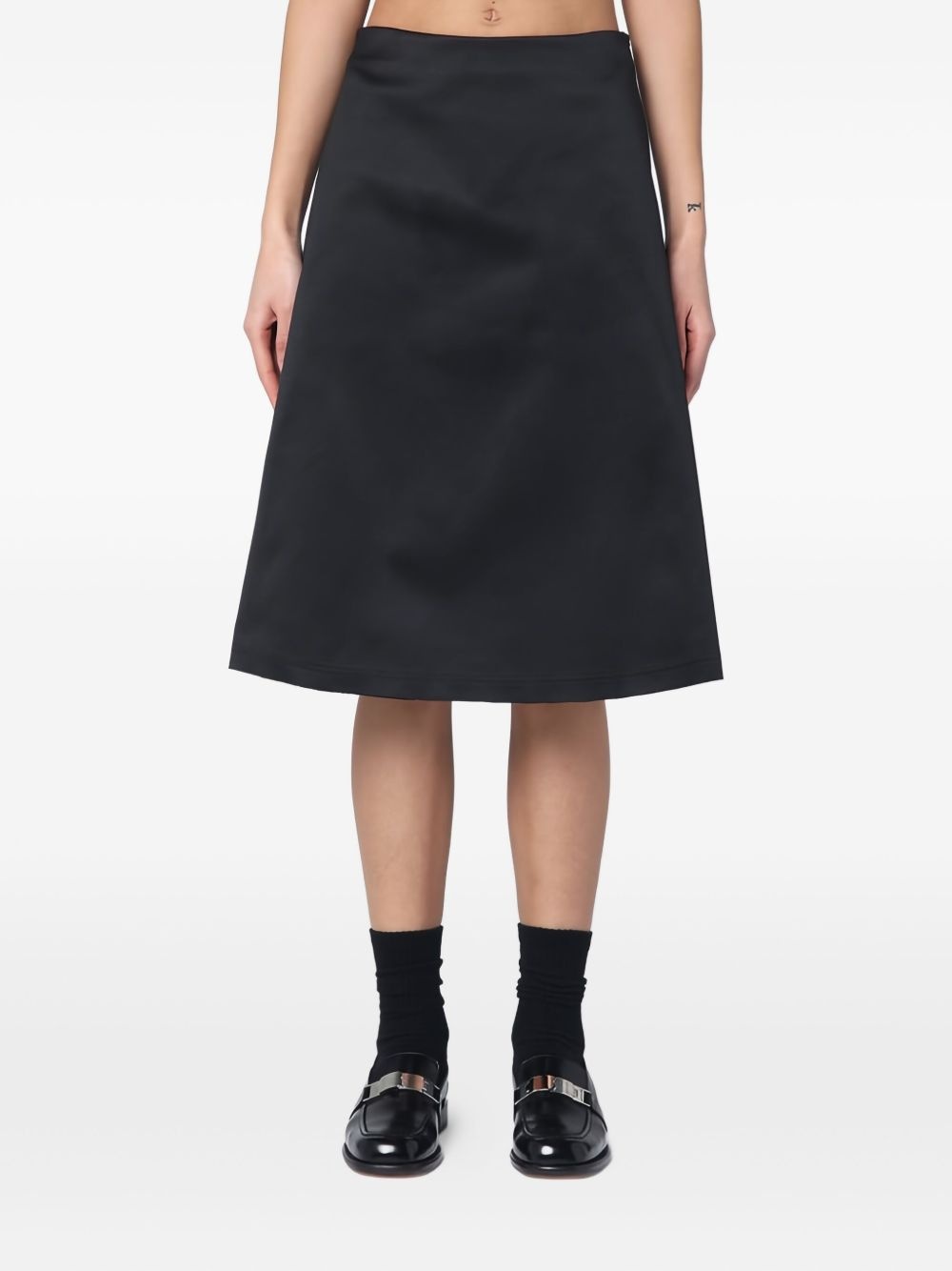 A-line midi skirt - 3