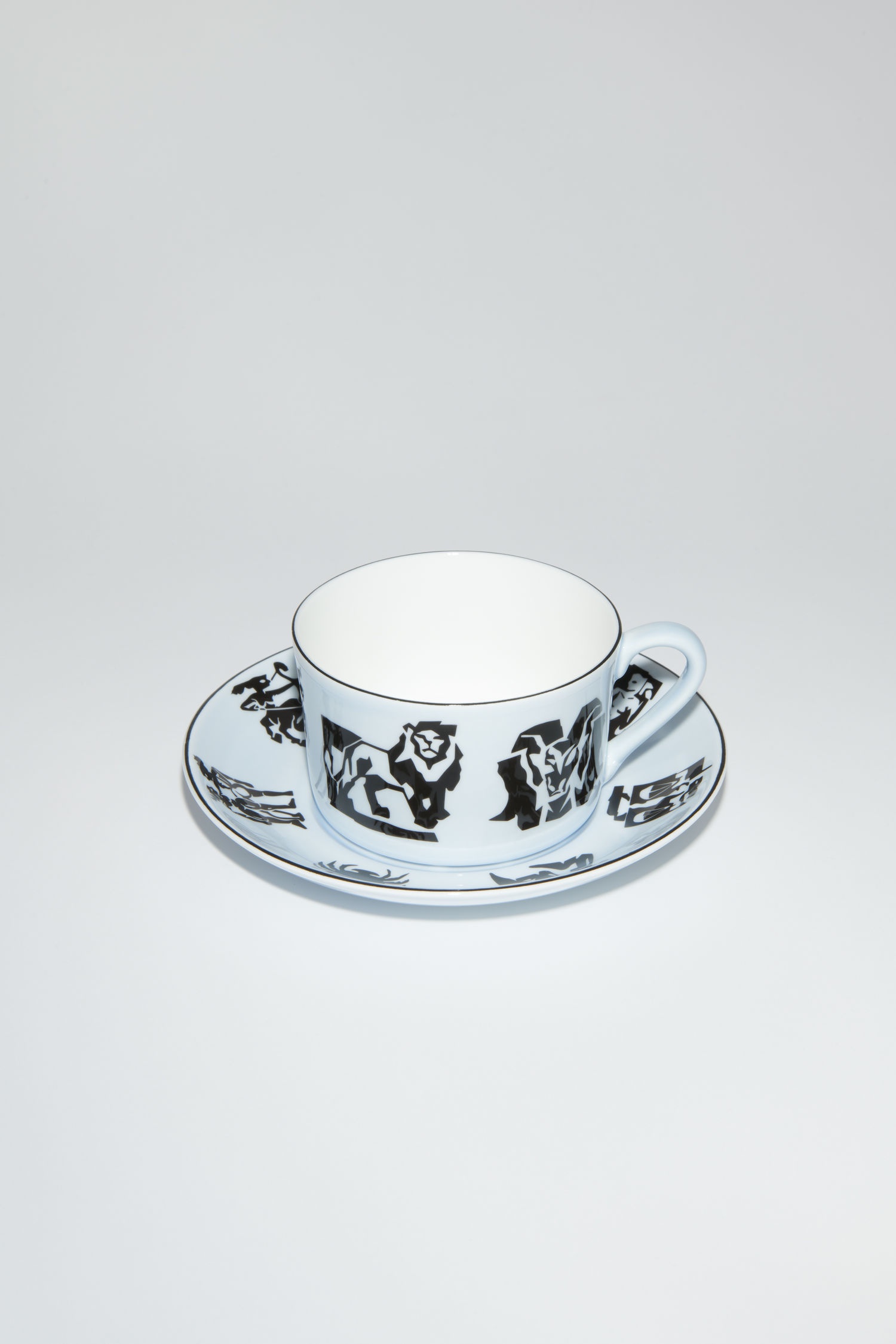 Horoscope Tea Cup Set - Grey - 1