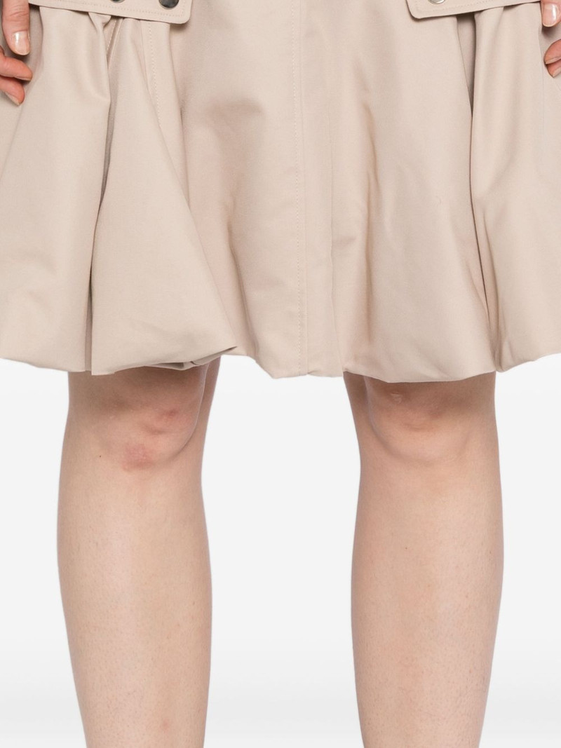 puffed-hem midi skirt 5