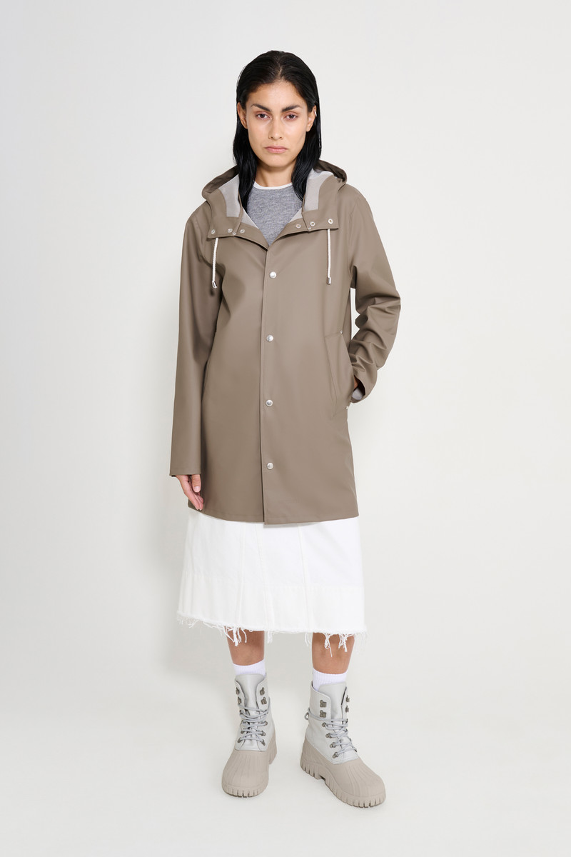 Stockholm Lightweight Raincoat Mole 1