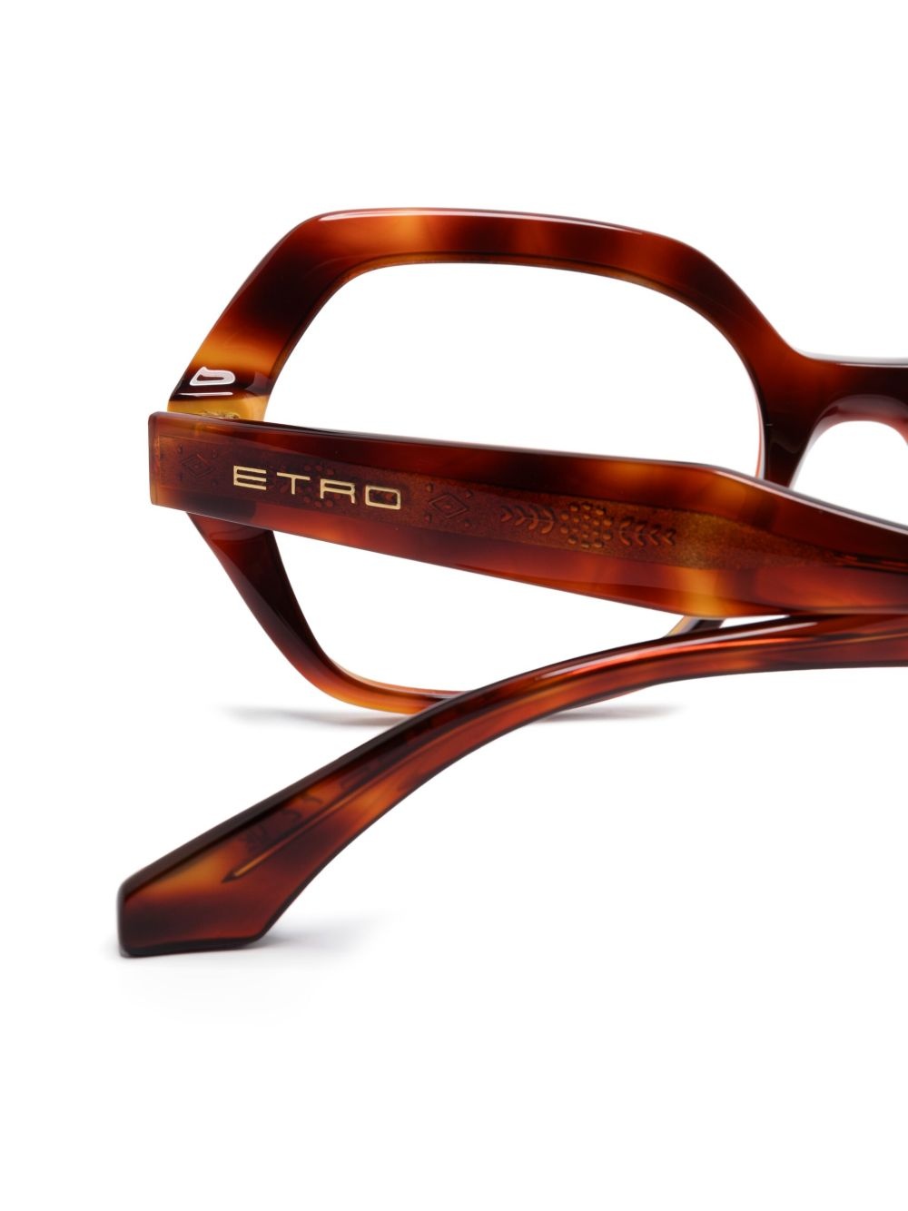 geometric-frame glasses - 3