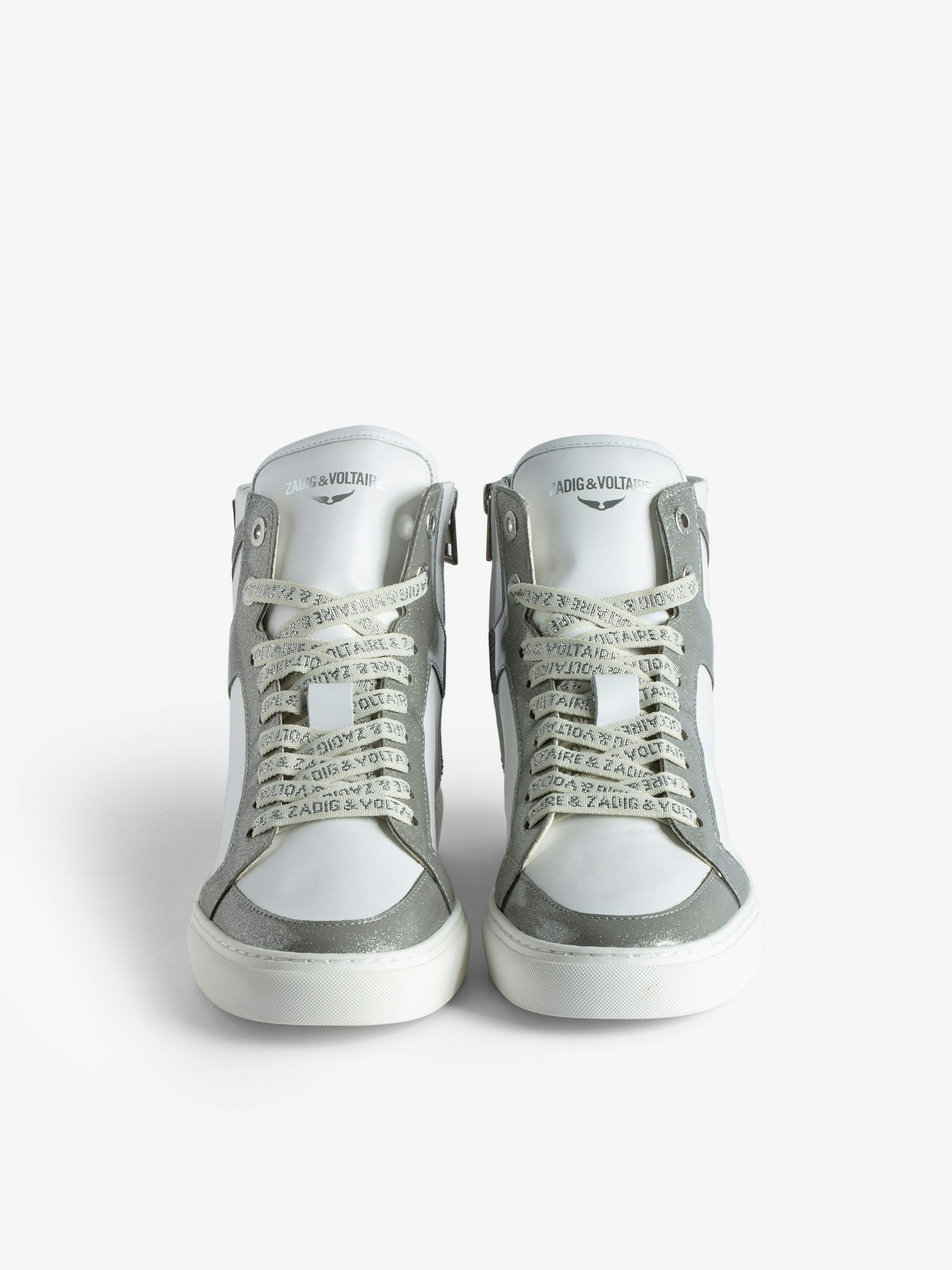 ZV1747 High Flash High-Top Trainers - 3