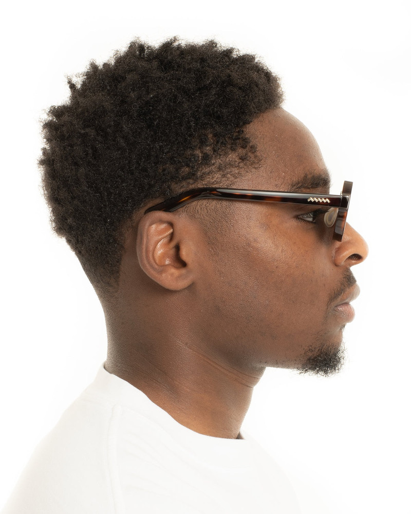 Tani Post Modern Primitive Eye Protection - Brown Tortoise/Black 7