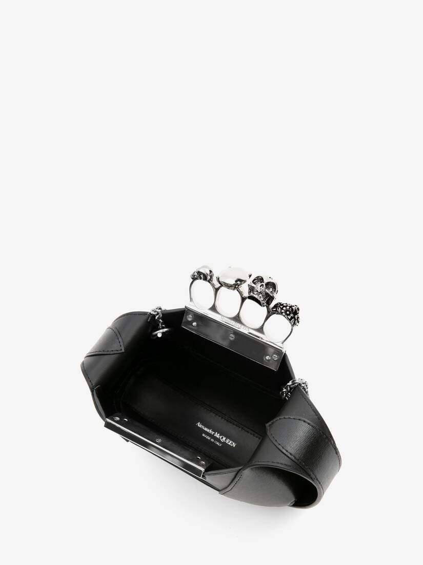Alexander McQueen Women's The Jewelled Hobo Mini Bag in
