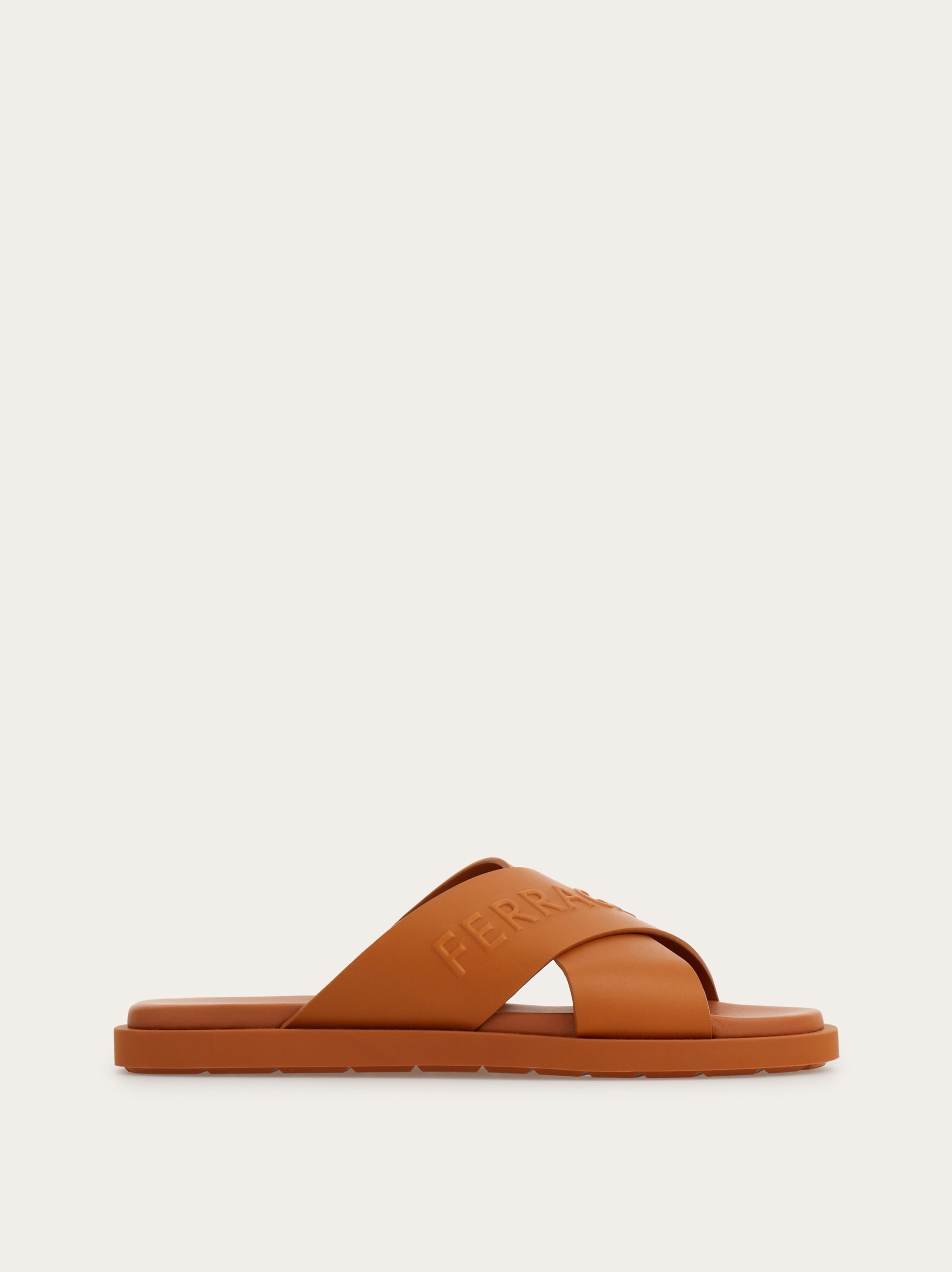 Sandal with crossover straps - 1