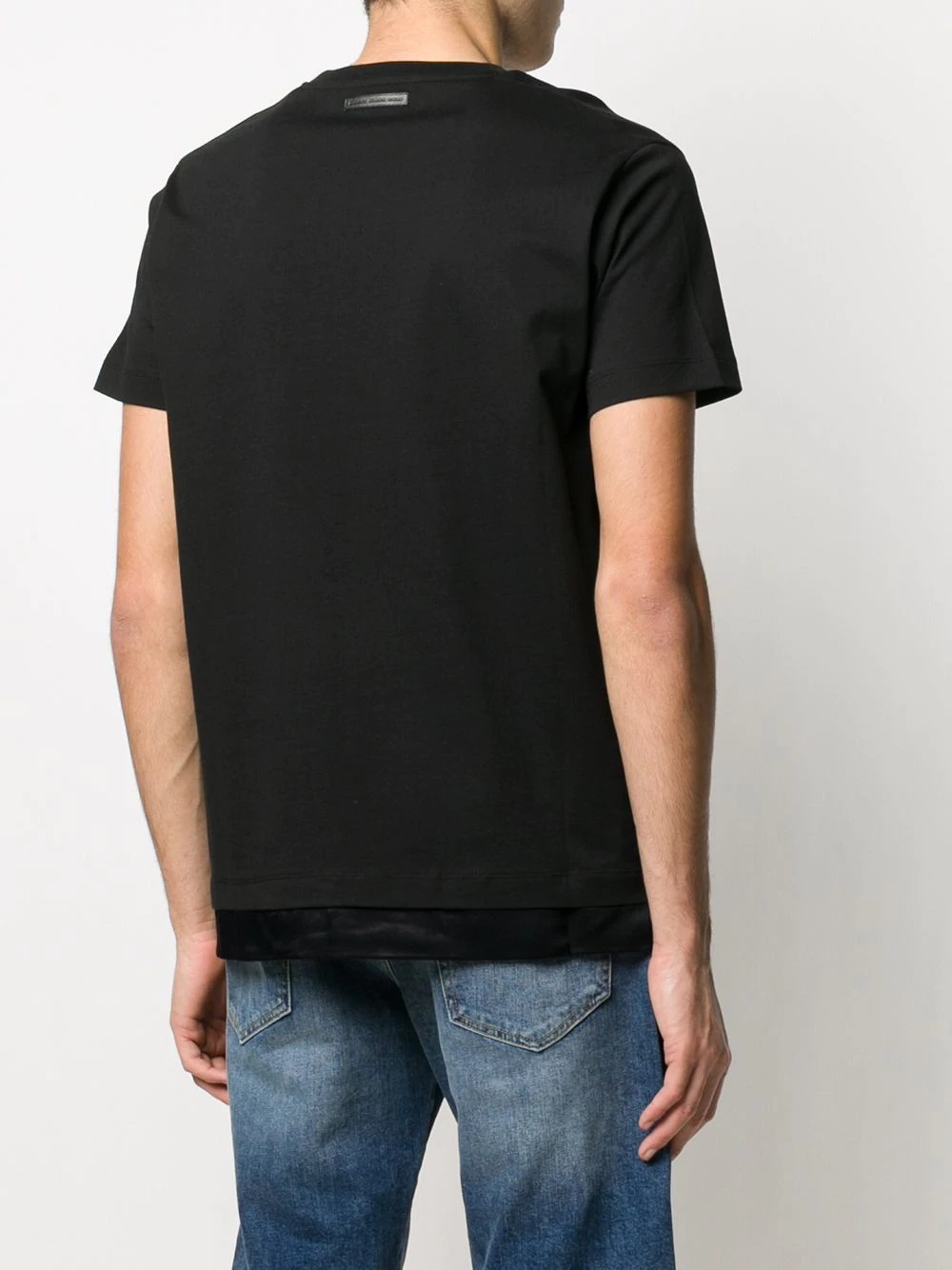 plain crew neck T-shirt  - 4