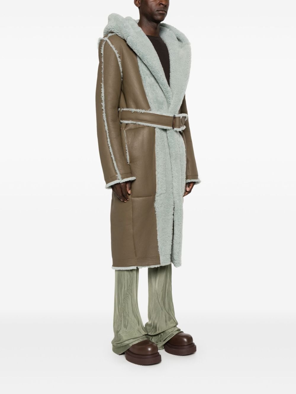 belted coat - 3