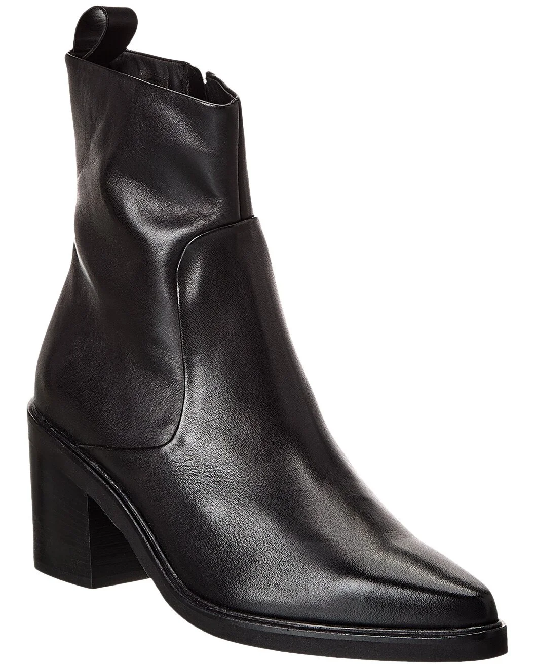 Reiss Sienna Leather Western Boot - 1
