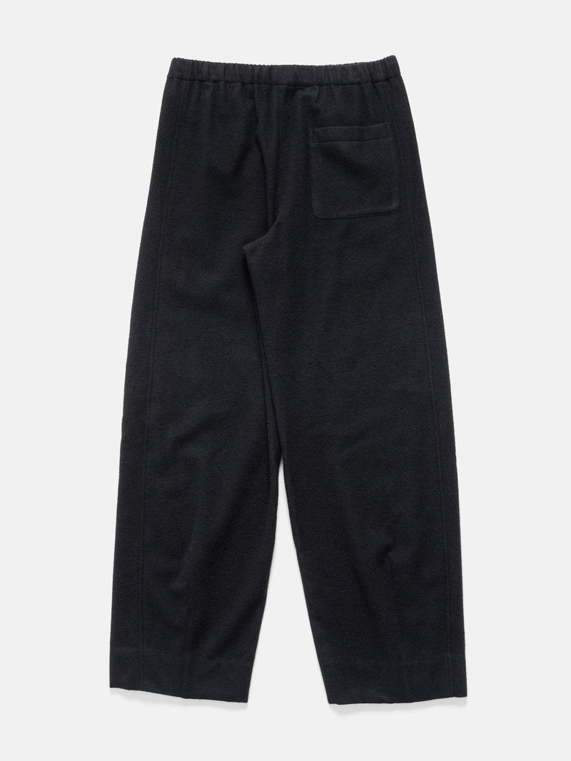 Wool/Cashmere Fleece Easy Twist Trousers Black 5