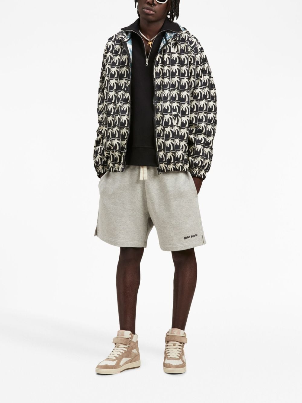 Dripping Palm hooded jacket - 2