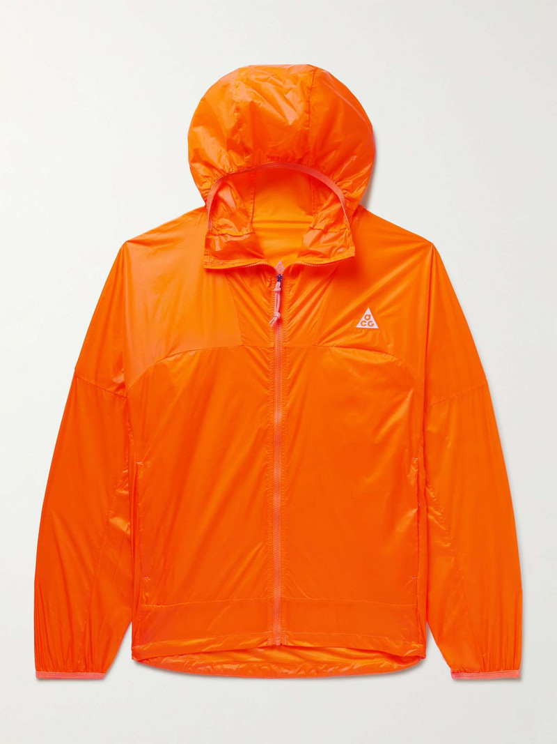 ACG Cinder Cone Logo-Embroidered Nylon Hooded Jacket - 1