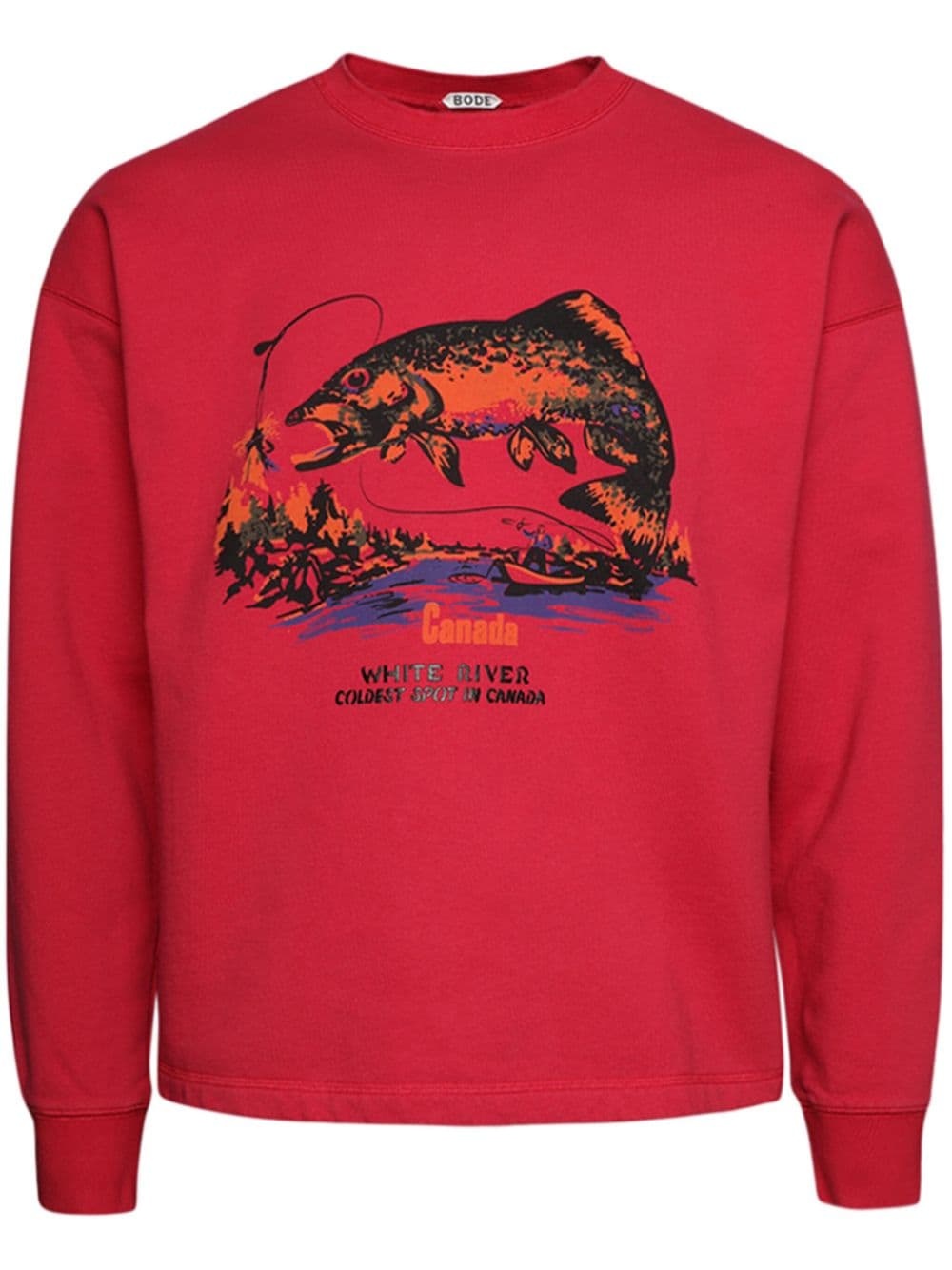 White River cotton sweatshirt - 1