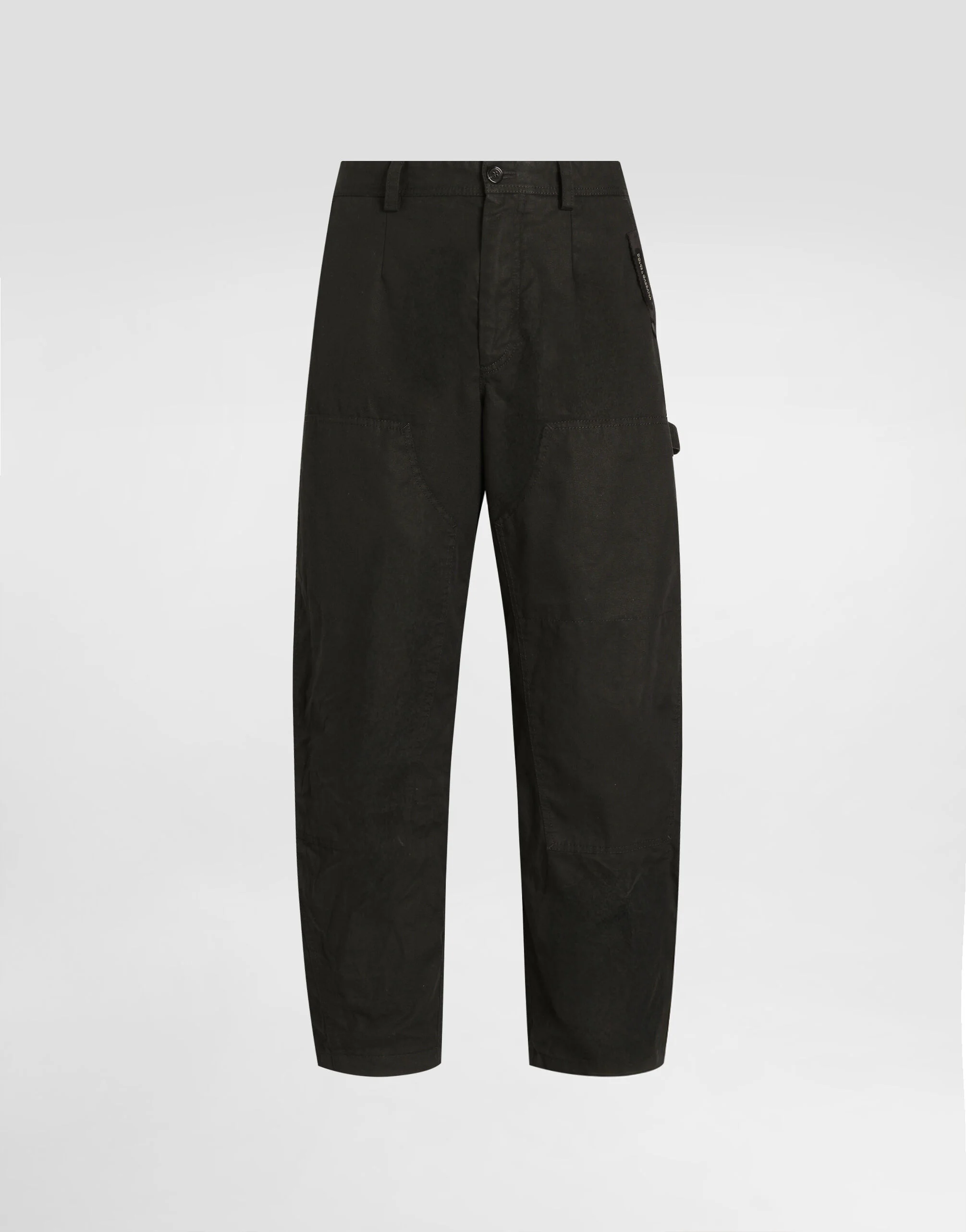 Technical cotton trousers - 1
