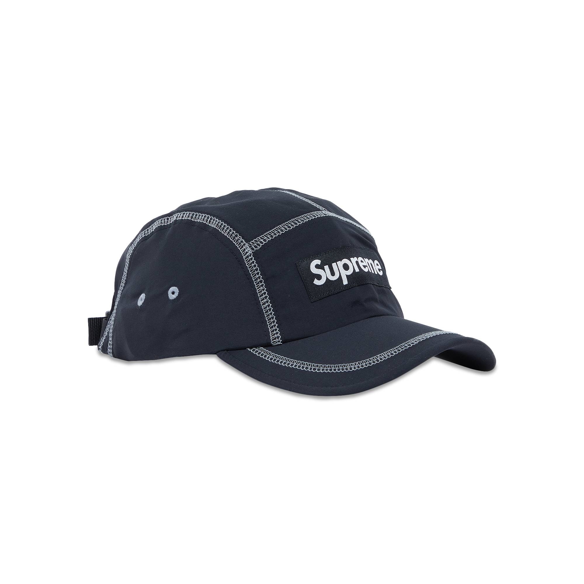 Supreme Reflective Stitch Camp Cap 'Black' - 2