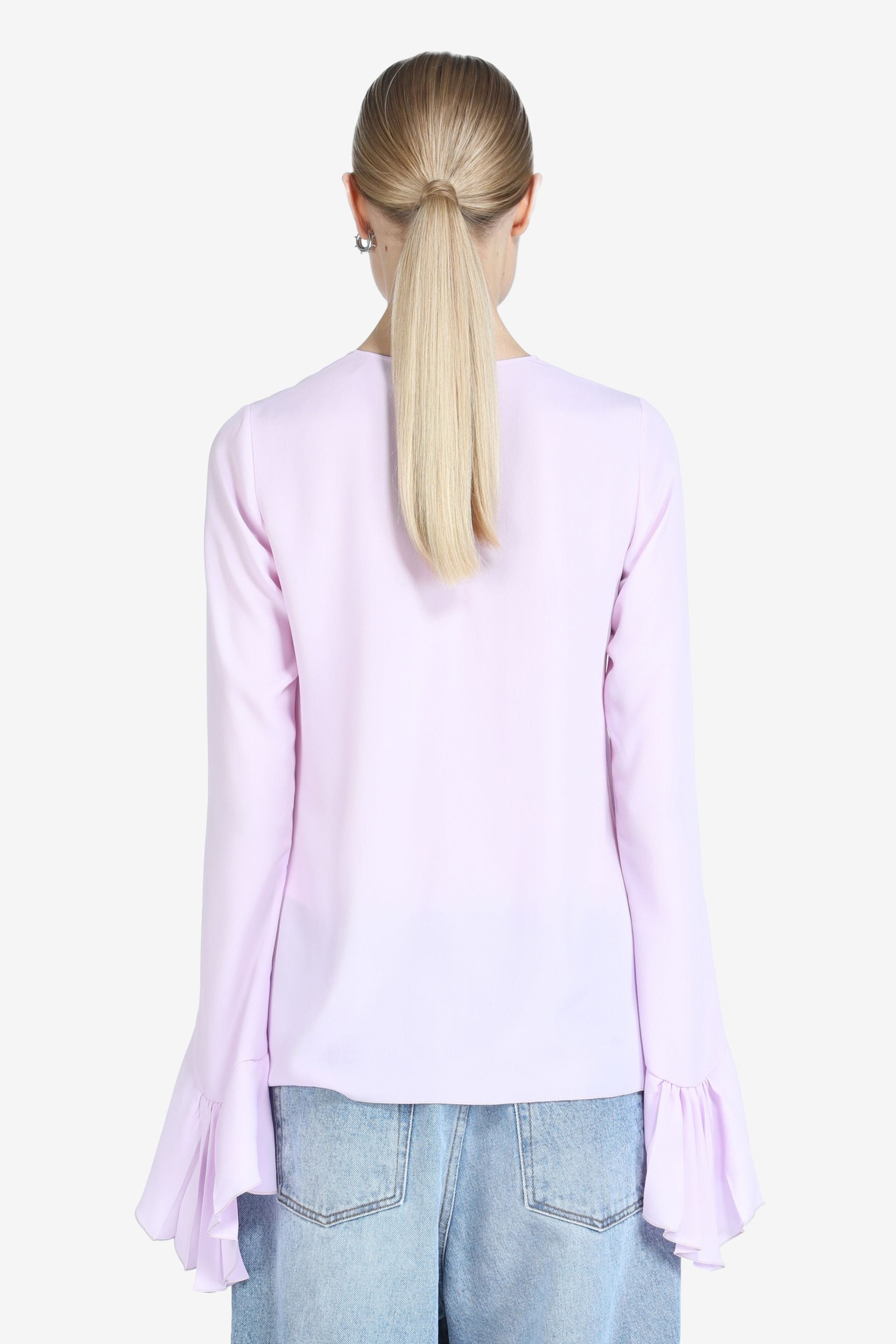 PLEATED-CUFF TOP - 2