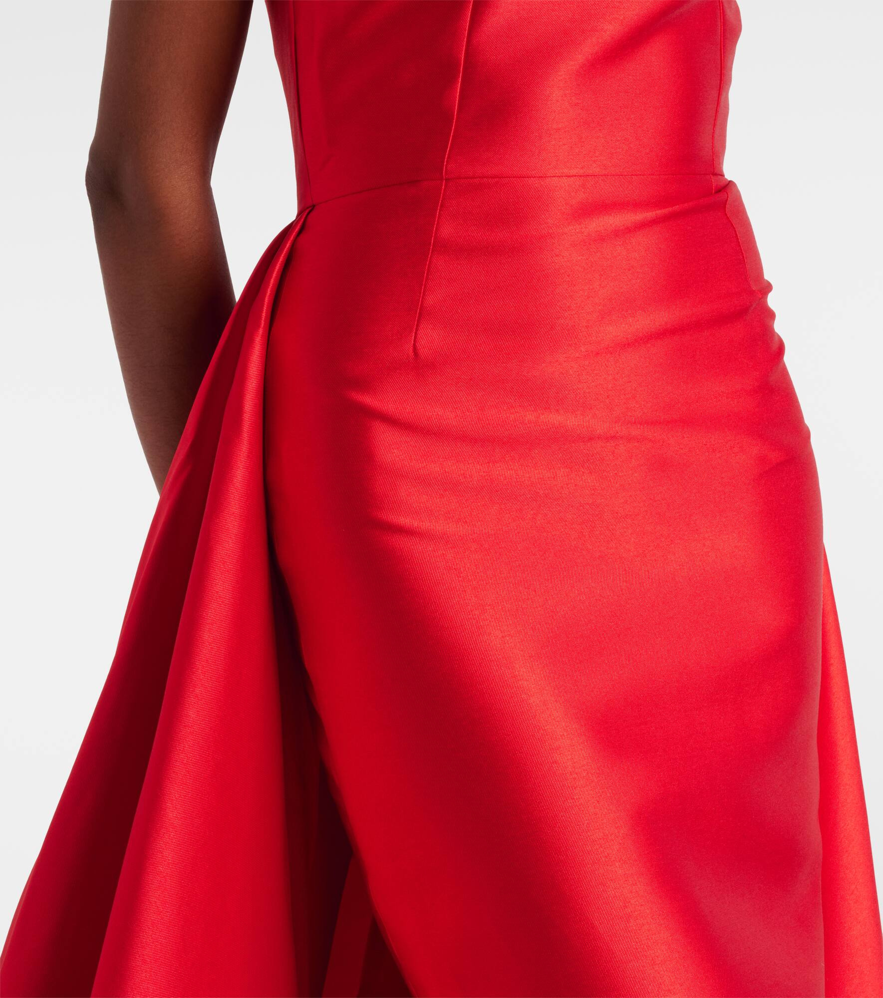 Larsen satin gown - 5