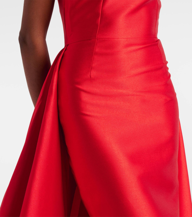 Larsen satin gown 5