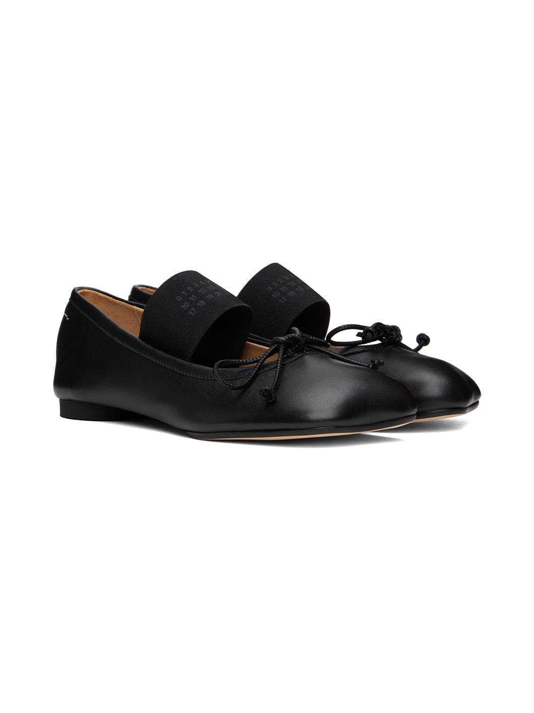 Black Anatomic Ballerina Flats - 4