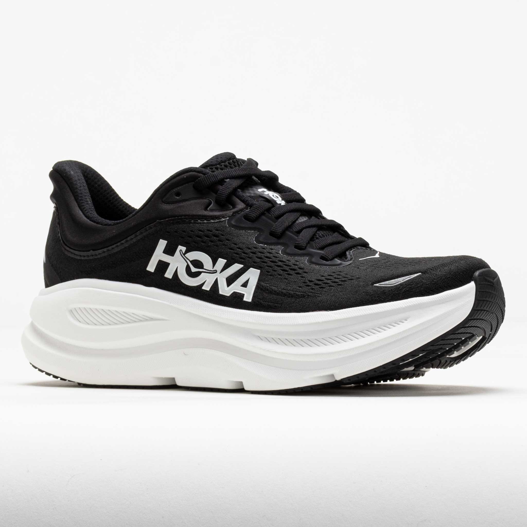 HOKA Bondi 9 Women's Black/White - 5