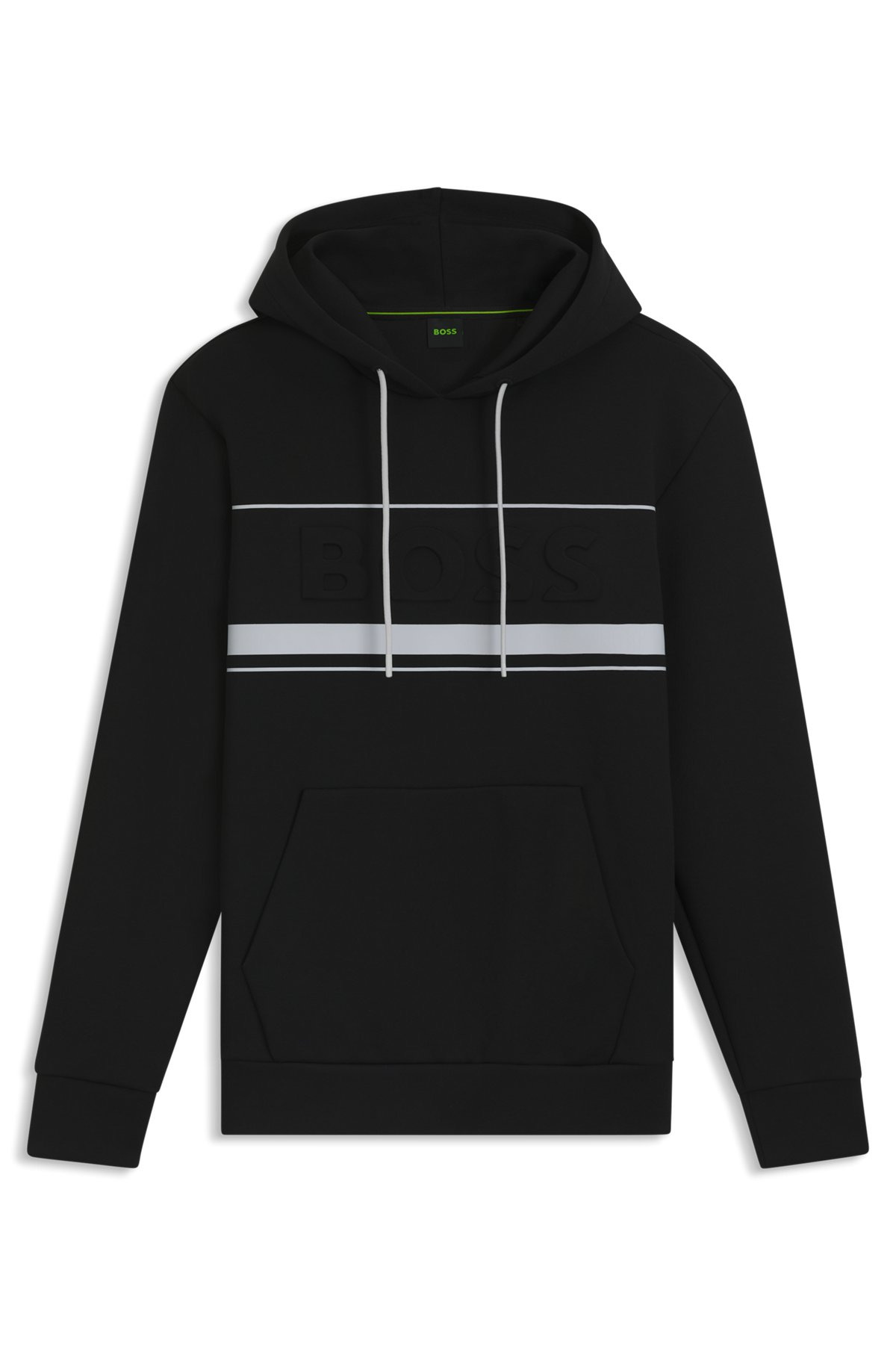 HOODIE WITH STRIPE DETAILS - 1