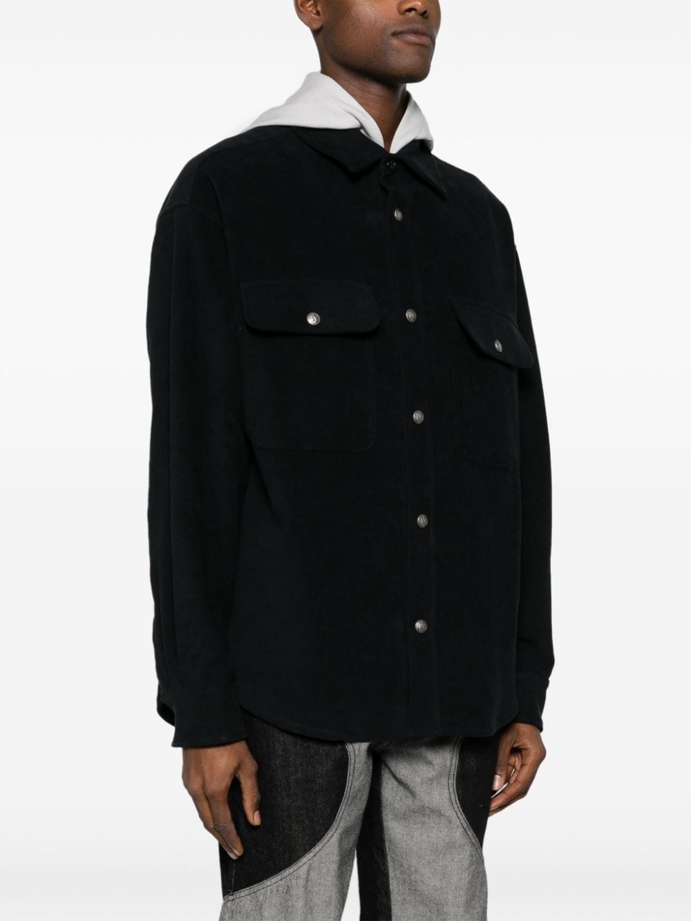 cotton hooded jacket - 3