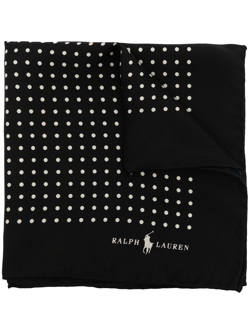 St. James dotted-print pocket square 1