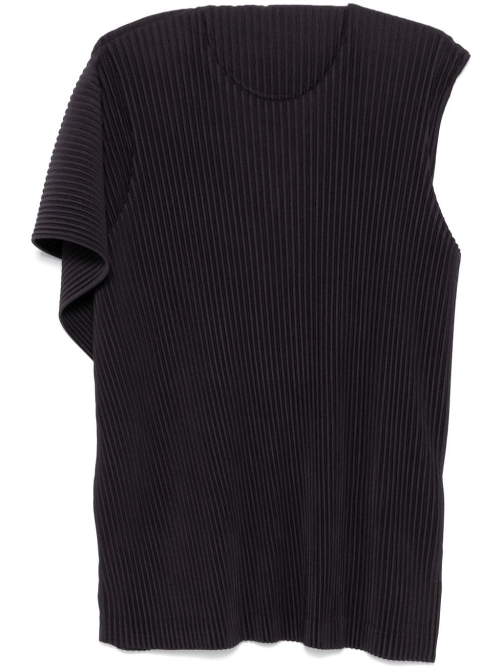 asymmetric vest - 1