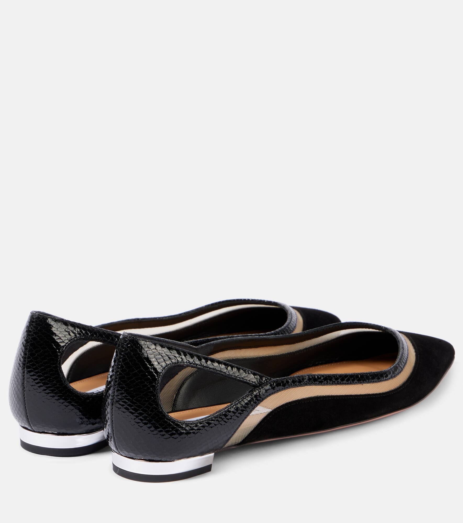 Cinemax suede ballet flats - 3