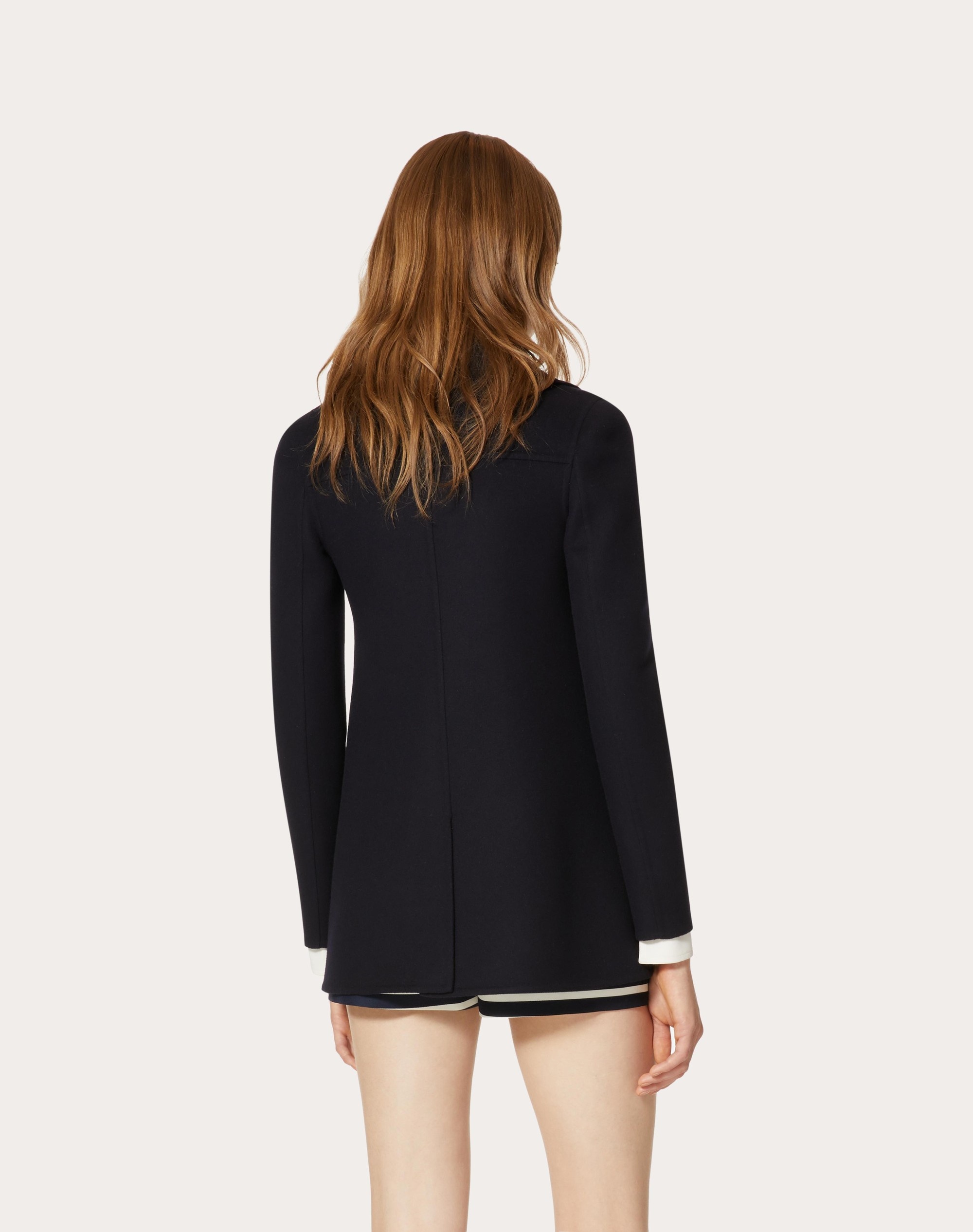 COMPACT DRAP PEACOAT - 4