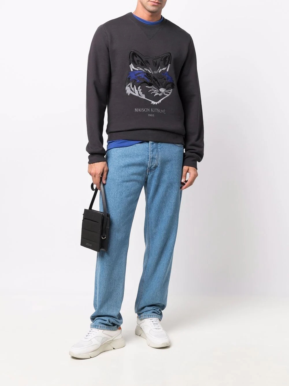 embroidered fox sweatshirt - 2