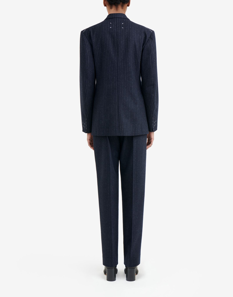 Wool stripes jacket 4