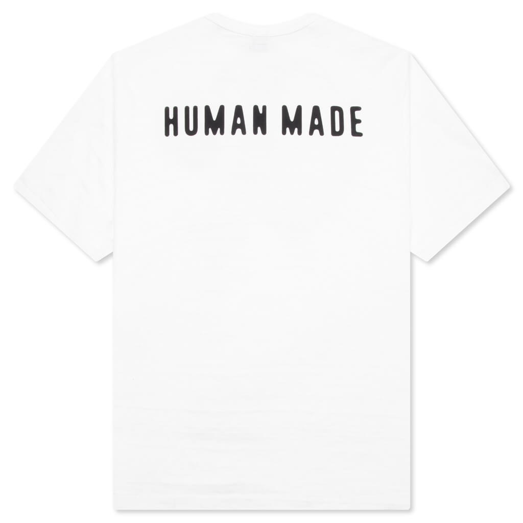 Human Made GRAPHIC T-SHIRT #11 - WHITE | feature | REVERSIBLE