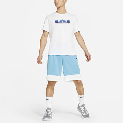 Nike Men's Nike Dri-fit Lebron Casual Sports Basketball Short Sleeve T-Shirt DB6179-100 outlook