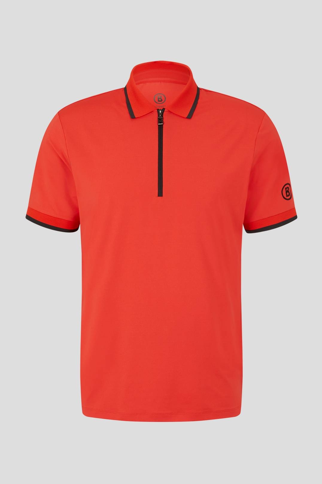 CODY FUNCTIONAL POLO SHIRT IN WATERMELON RED - 1
