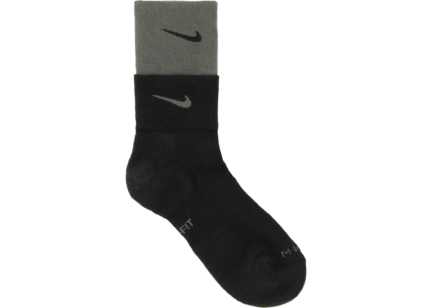 Nike x MMW Sock Black/Twilight Marsh - 1