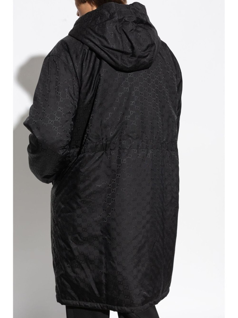 GG-pattern parka 4