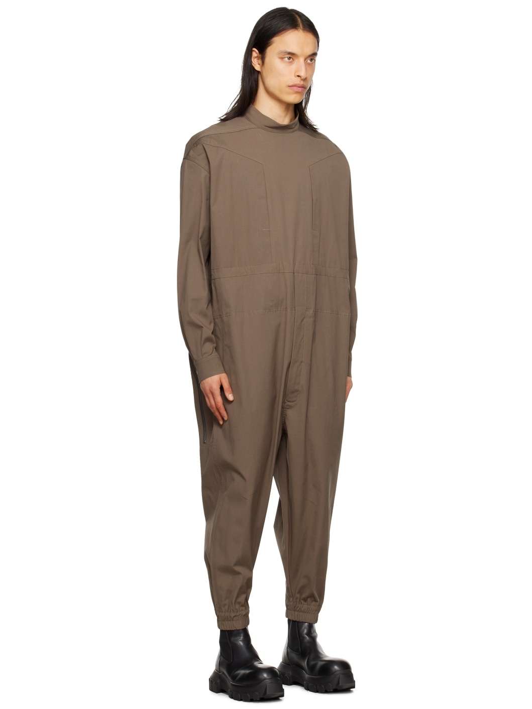 Taupe Tommy Jumpsuit - 2