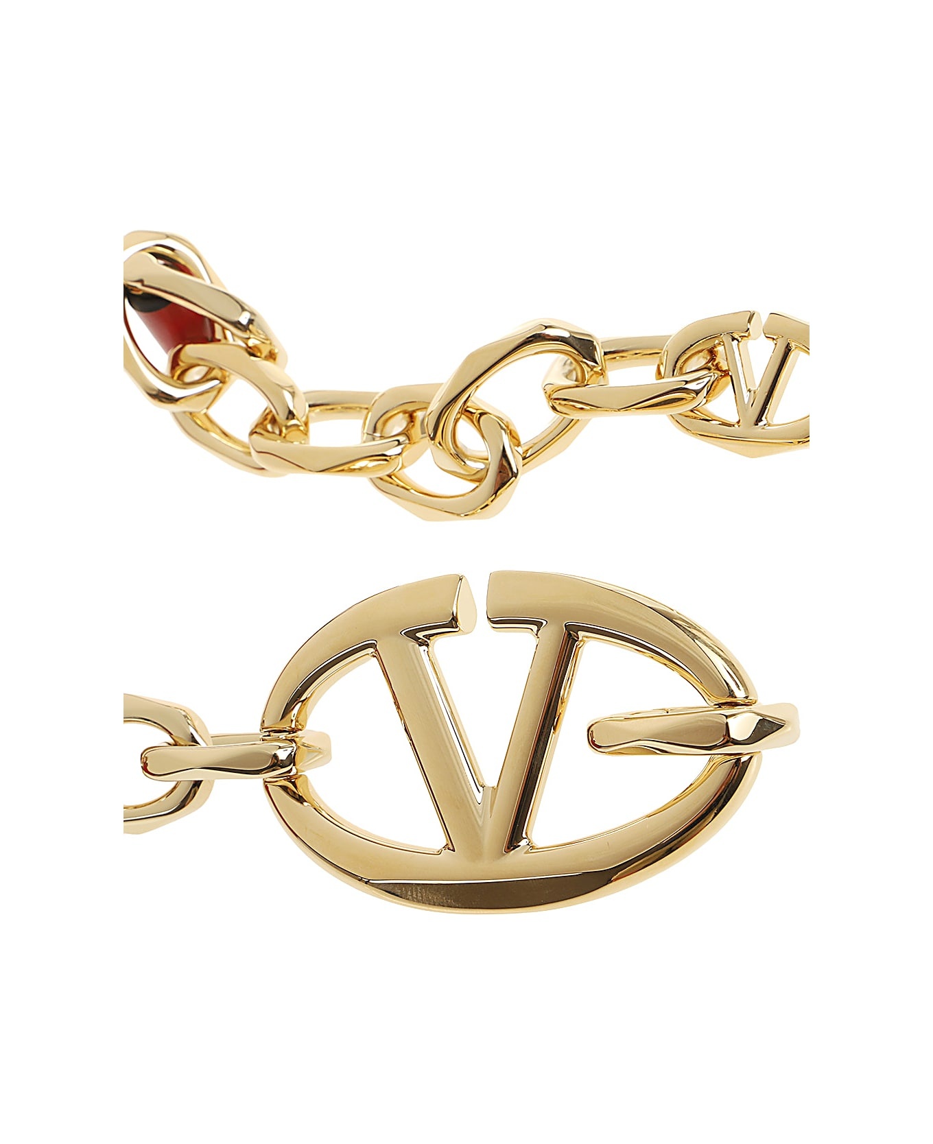 Belt H. 15 Vlogo The Bold Edition Box Calf Chain Logo - 3