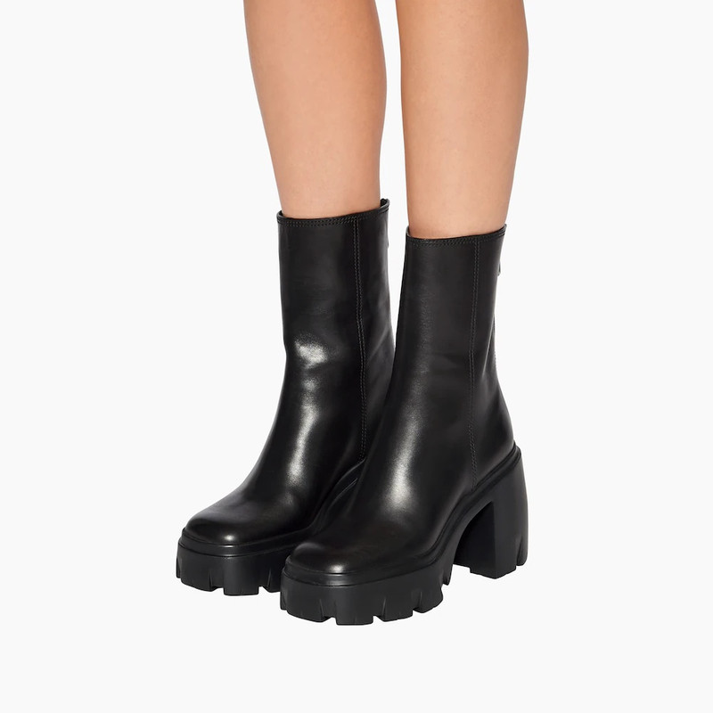 Miu Miu Leather booties outlook